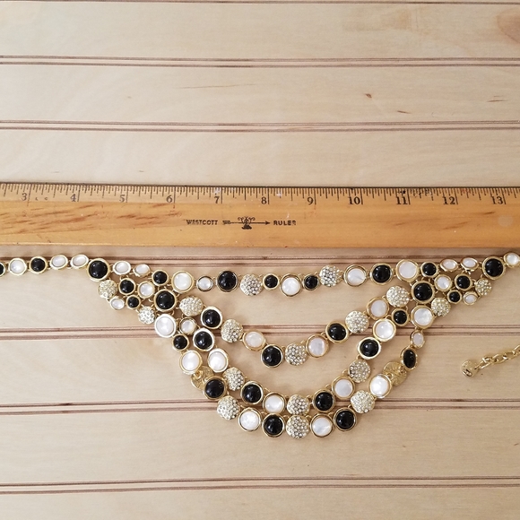 Talbots Rhinestone Necklace - Picture 3 of 3